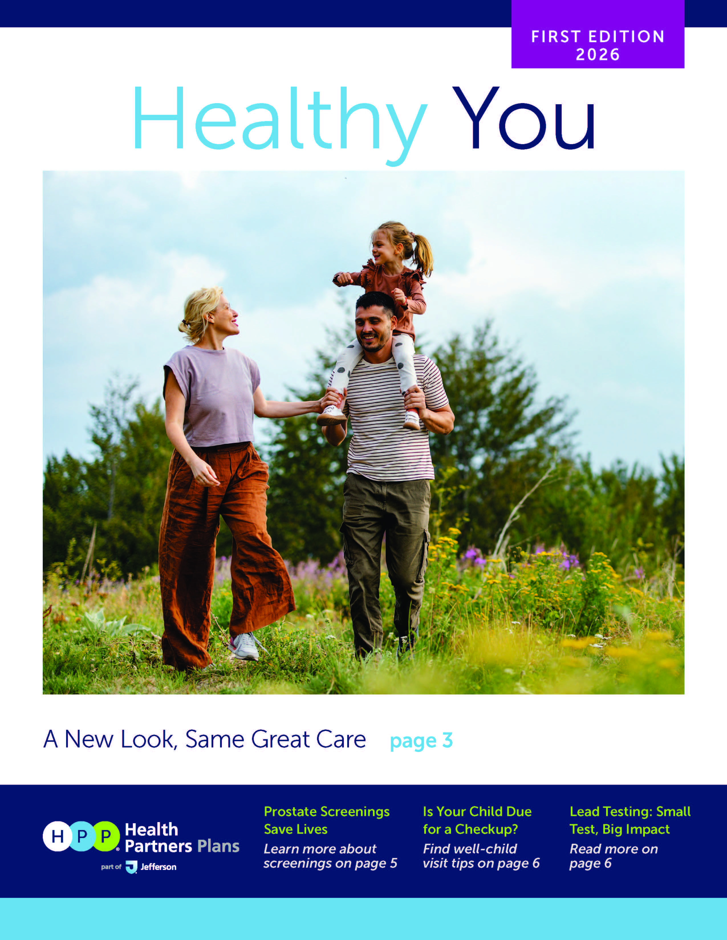 Cover of the latest Health Matters newsletter