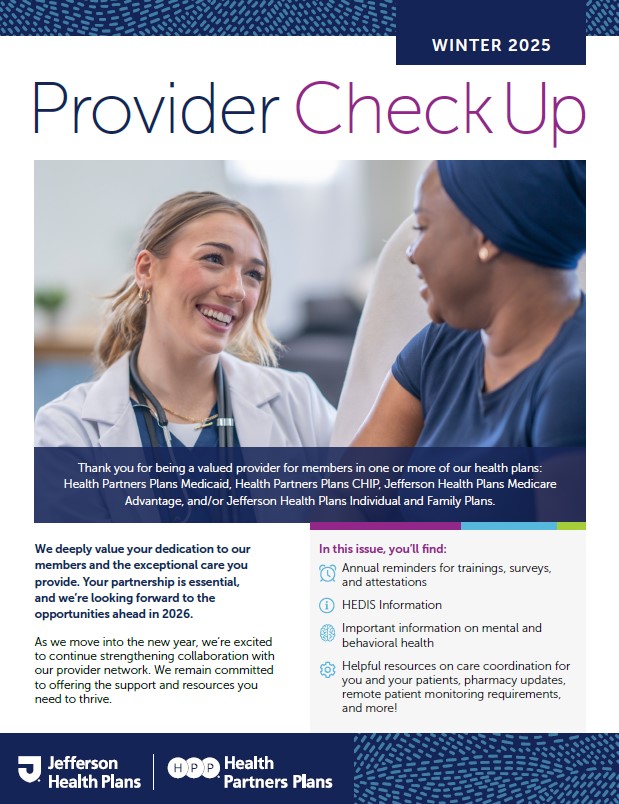 Cover of the Health Matters newsletter