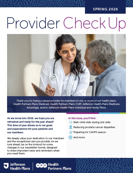 Cover of the Health Matters newsletter