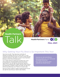 Health Partners Talk Fall 2021